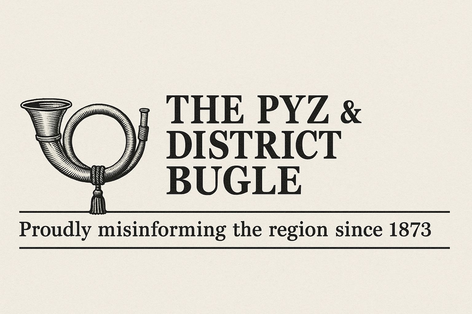 The Pyz & District Bugle Logo